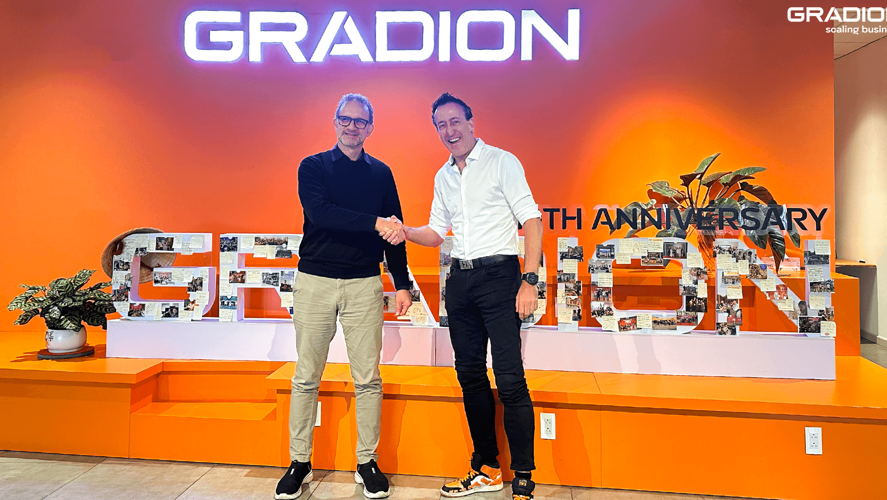 Gradion to partner with 100 Days