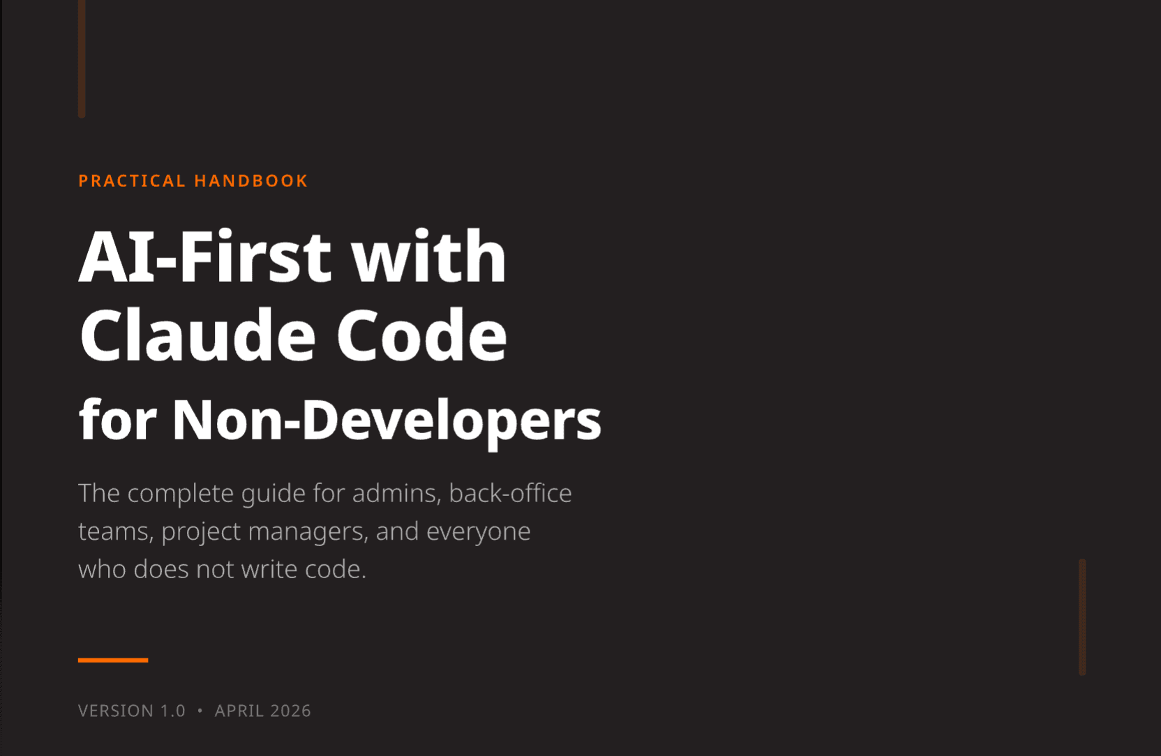 AI First with Claude Code - Cover