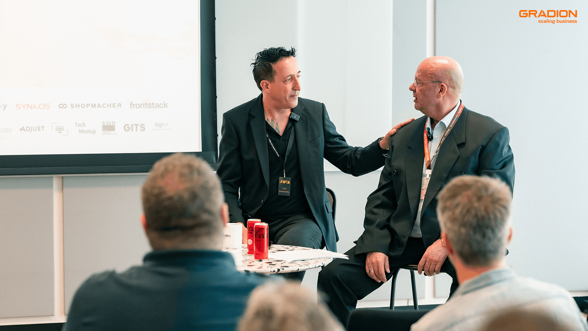 Gradion Nfq Two Speakers Panel Discussion Shopware