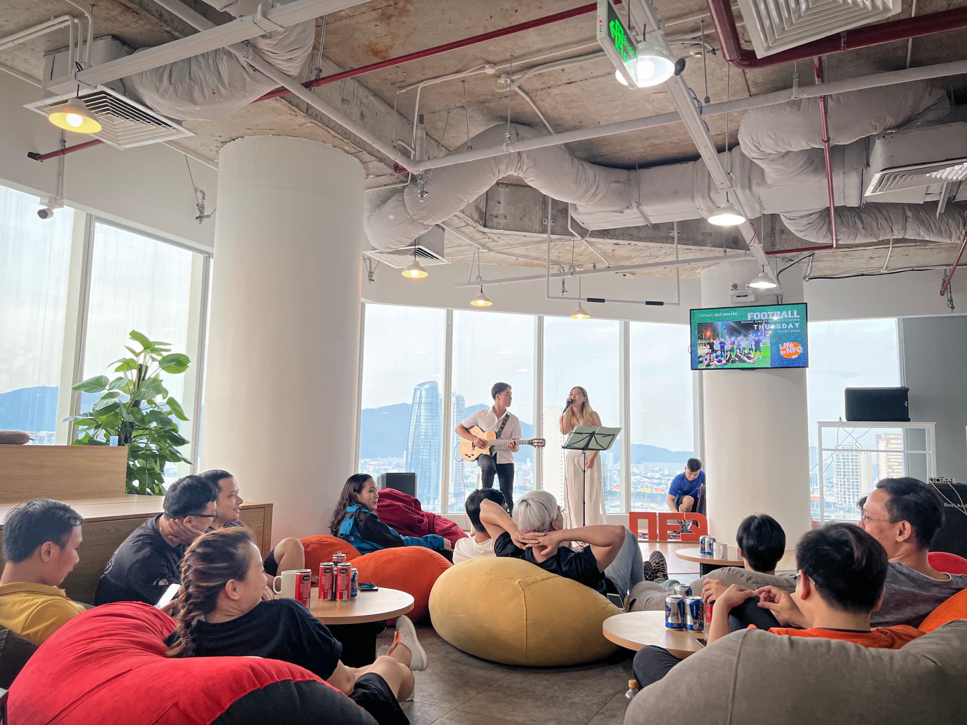 Gradion Team Acoustic Performance Office Lounge