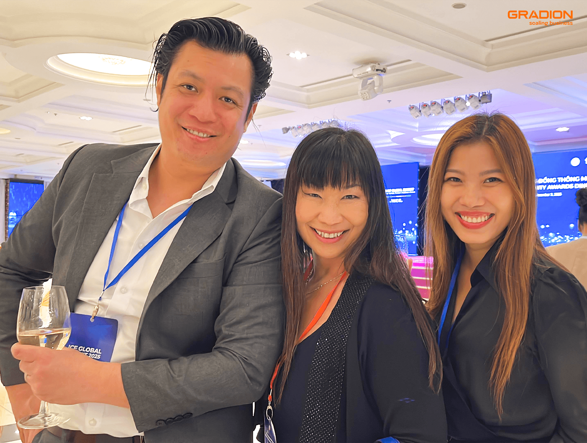 Gradion Team Conference Networking Event