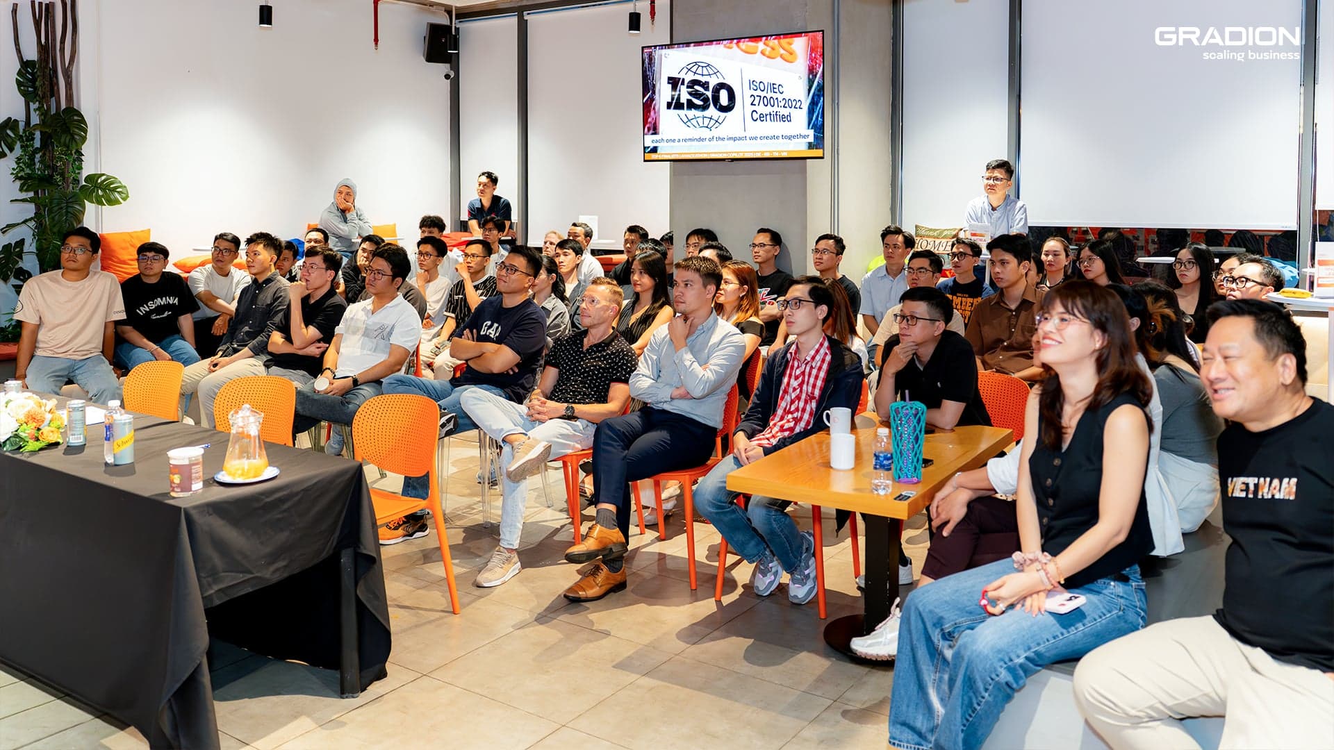 Gradion Team Meeting Iso Certification Event