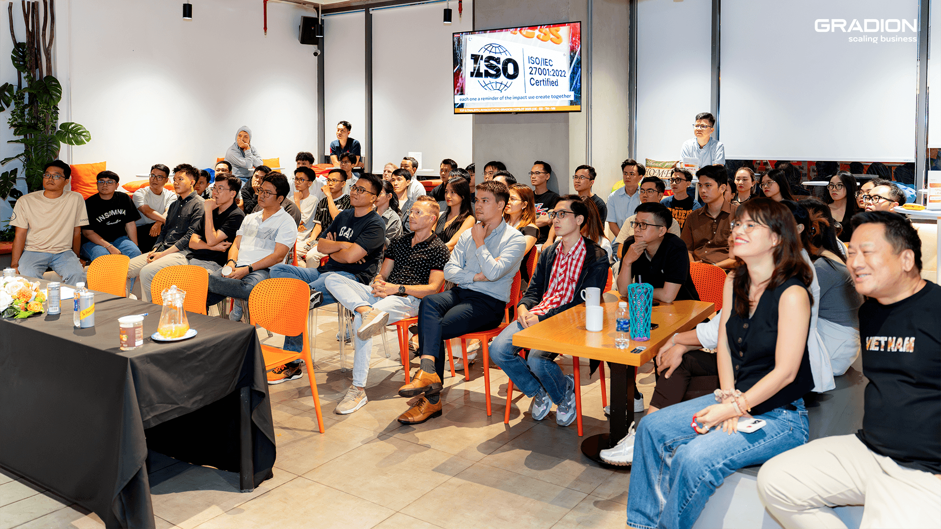 Gradion Team Meeting Iso Certification Event