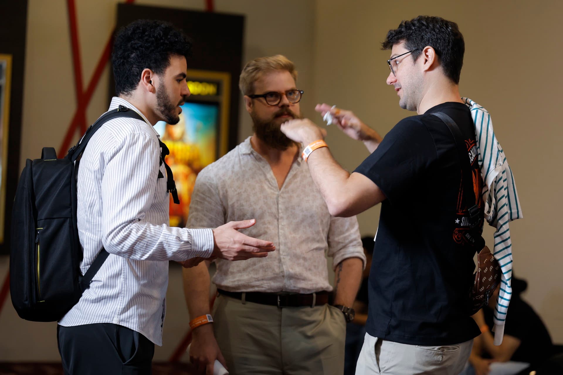 Gradion Team Networking Casual Conversation