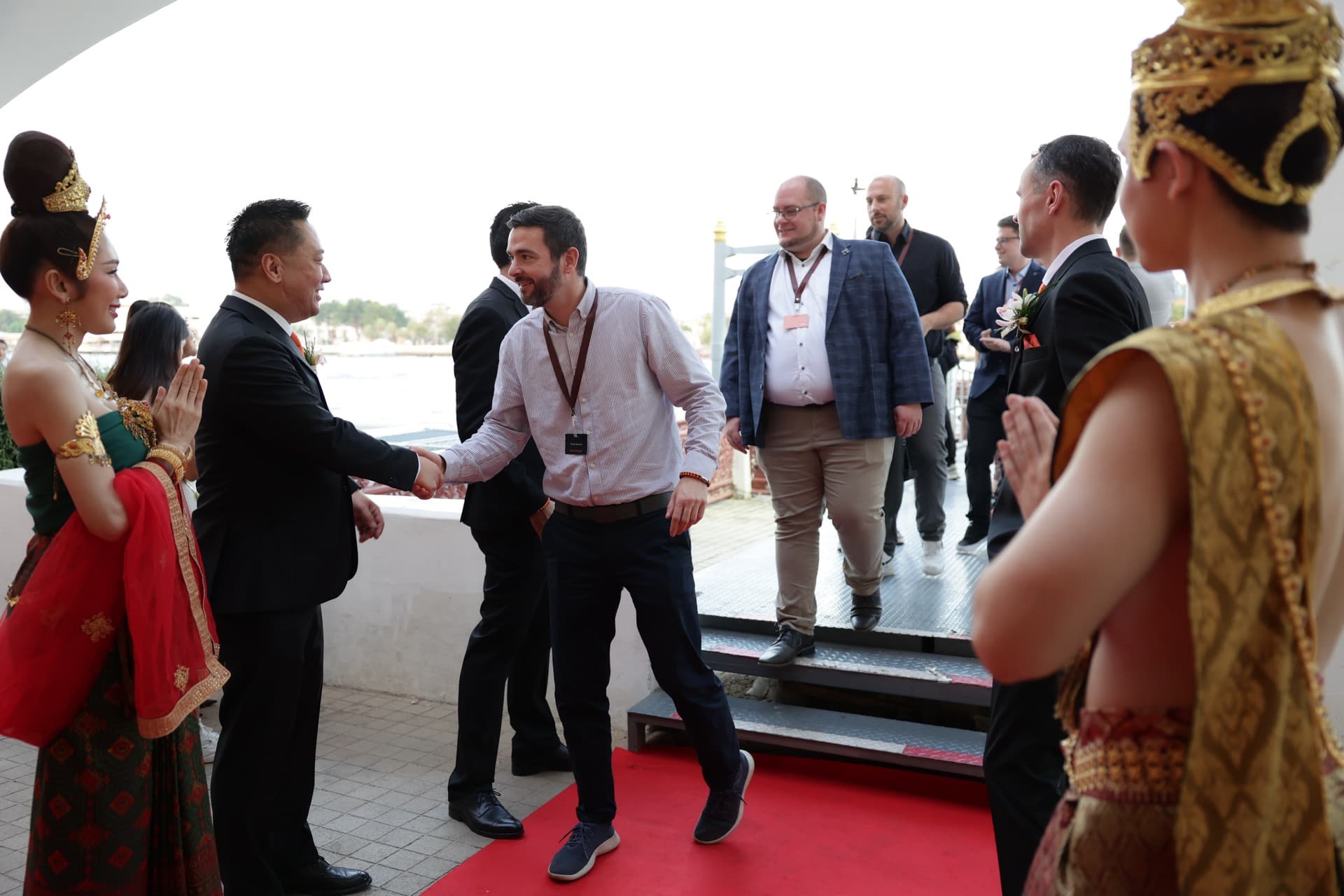 Gradion Vietnam Cultural Welcome Ceremony Waterfront