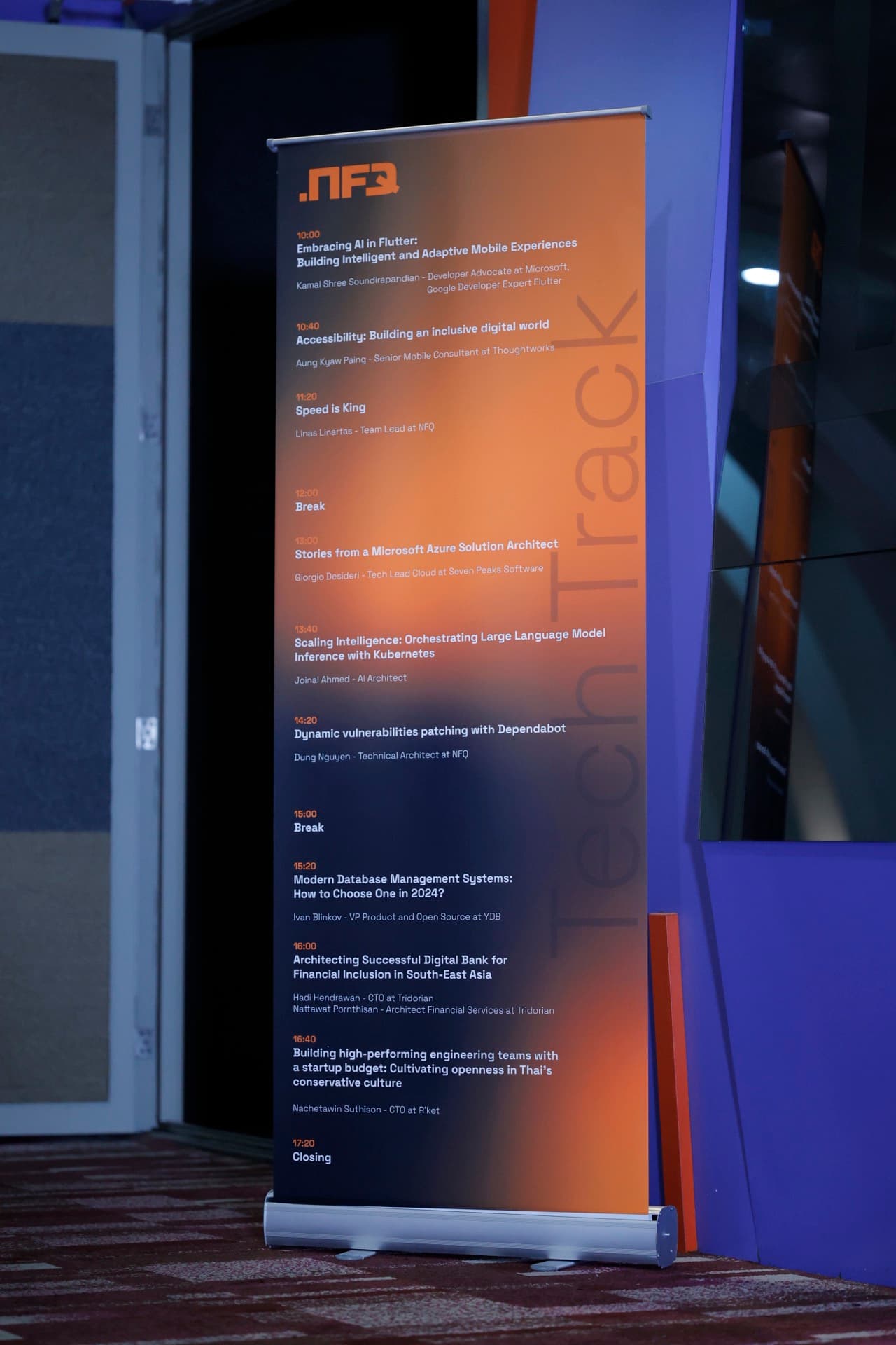 Nfq Conference Schedule Banner Event Agenda