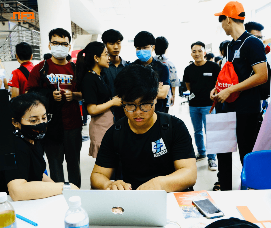 Nfq Hackathon Student Participants Masks