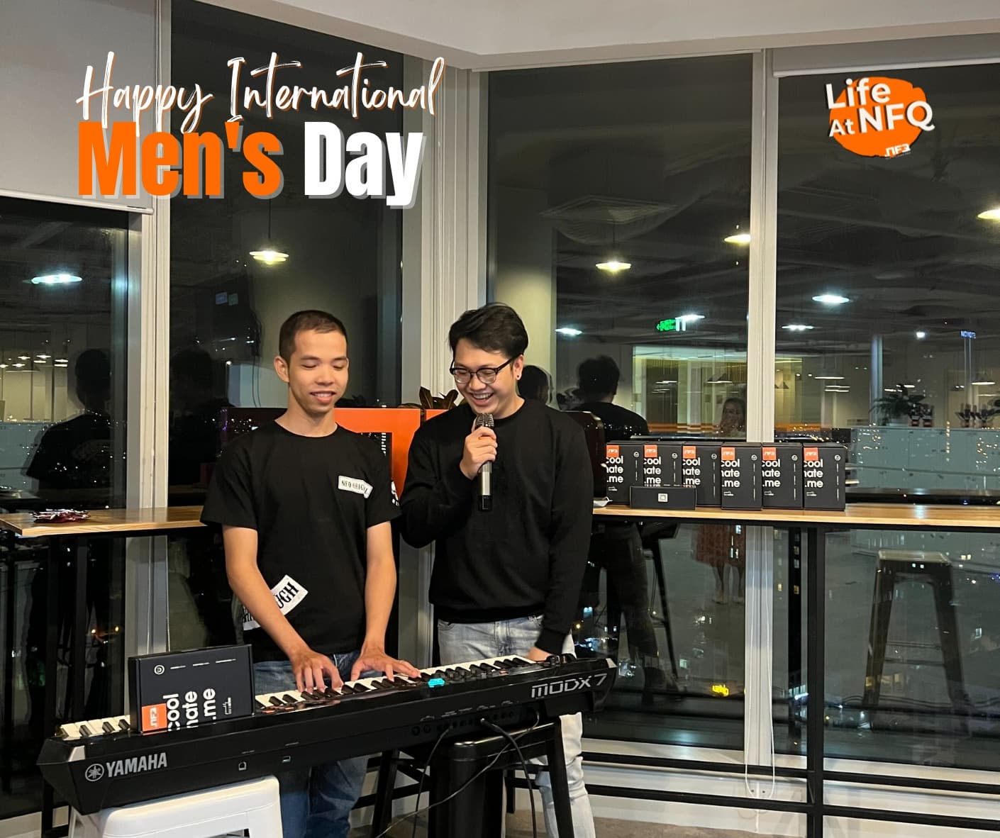 Nfq International Mens Day Office Celebration