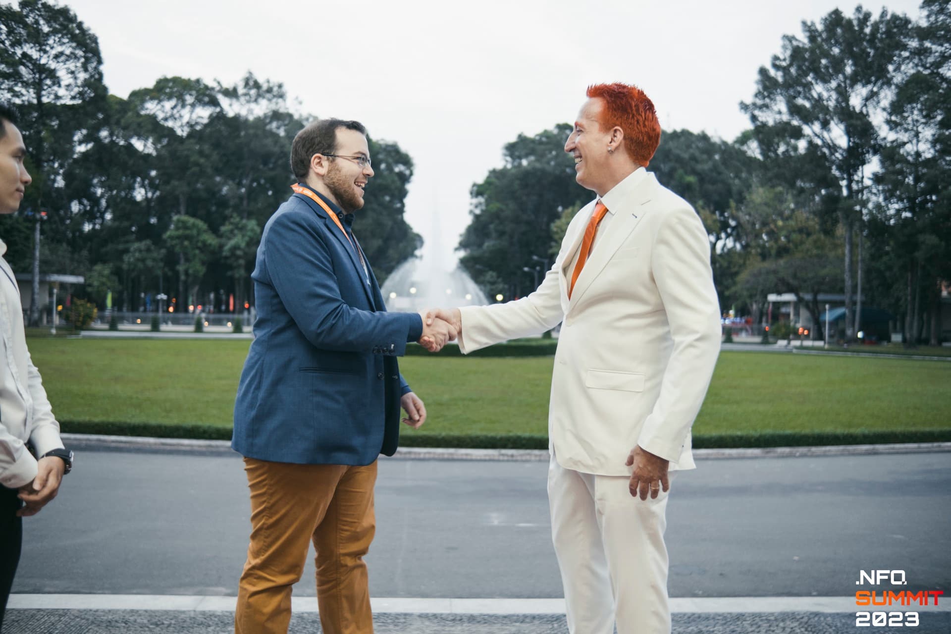 Nfq Summit 2023 Business Handshake Outdoor Networking