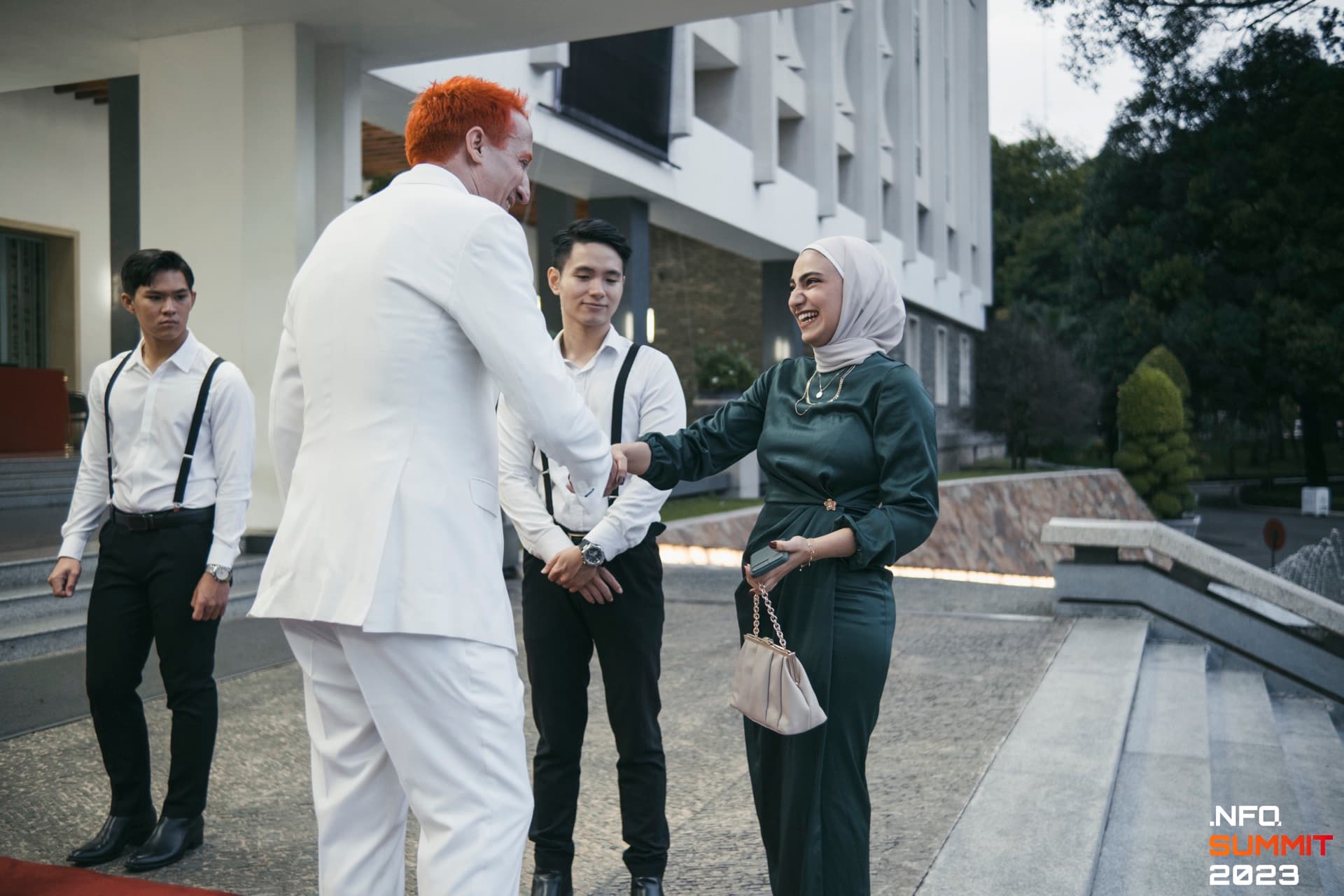 Nfq Summit 2023 Outdoor Networking Handshake 5