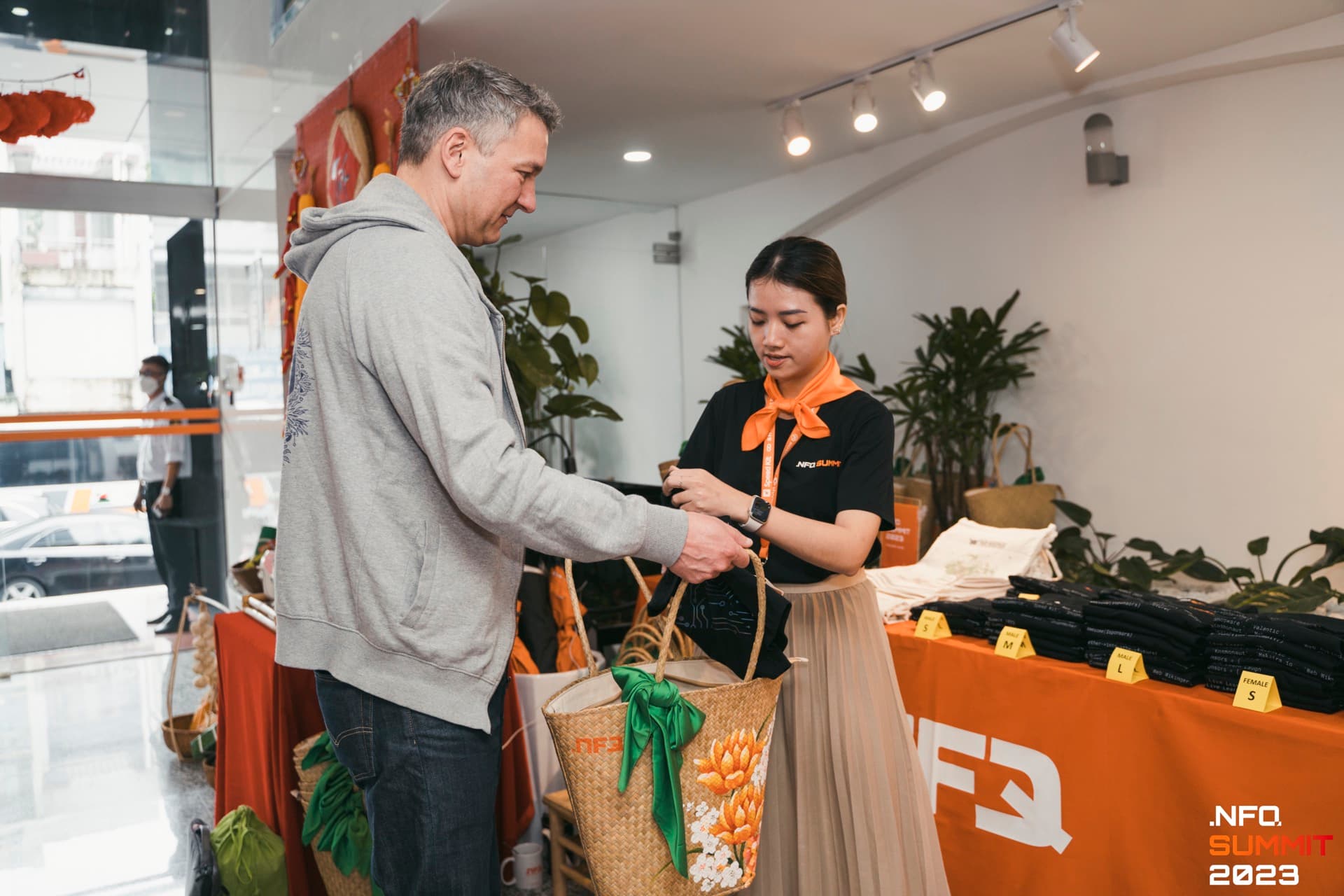 Nfq Summit 2023 Retail Booth Customer Interaction