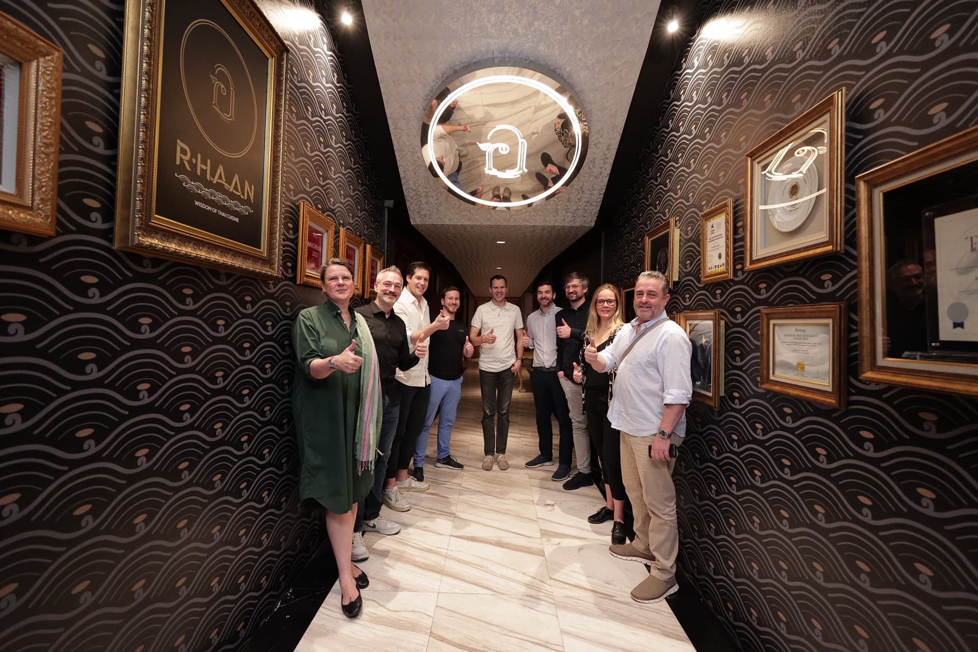 Nfq Team Rhaan Restaurant Celebration