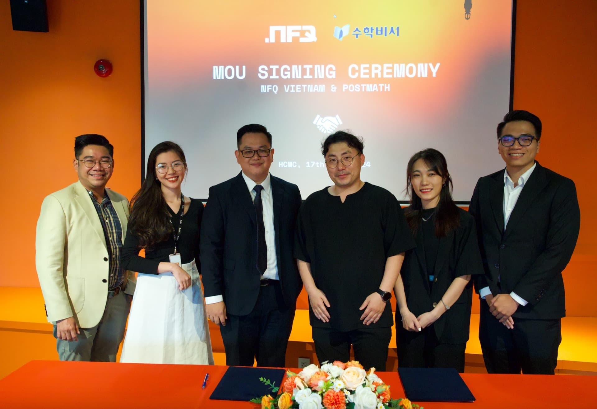 Nfq Vietnam Postmath Mou Signing Ceremony