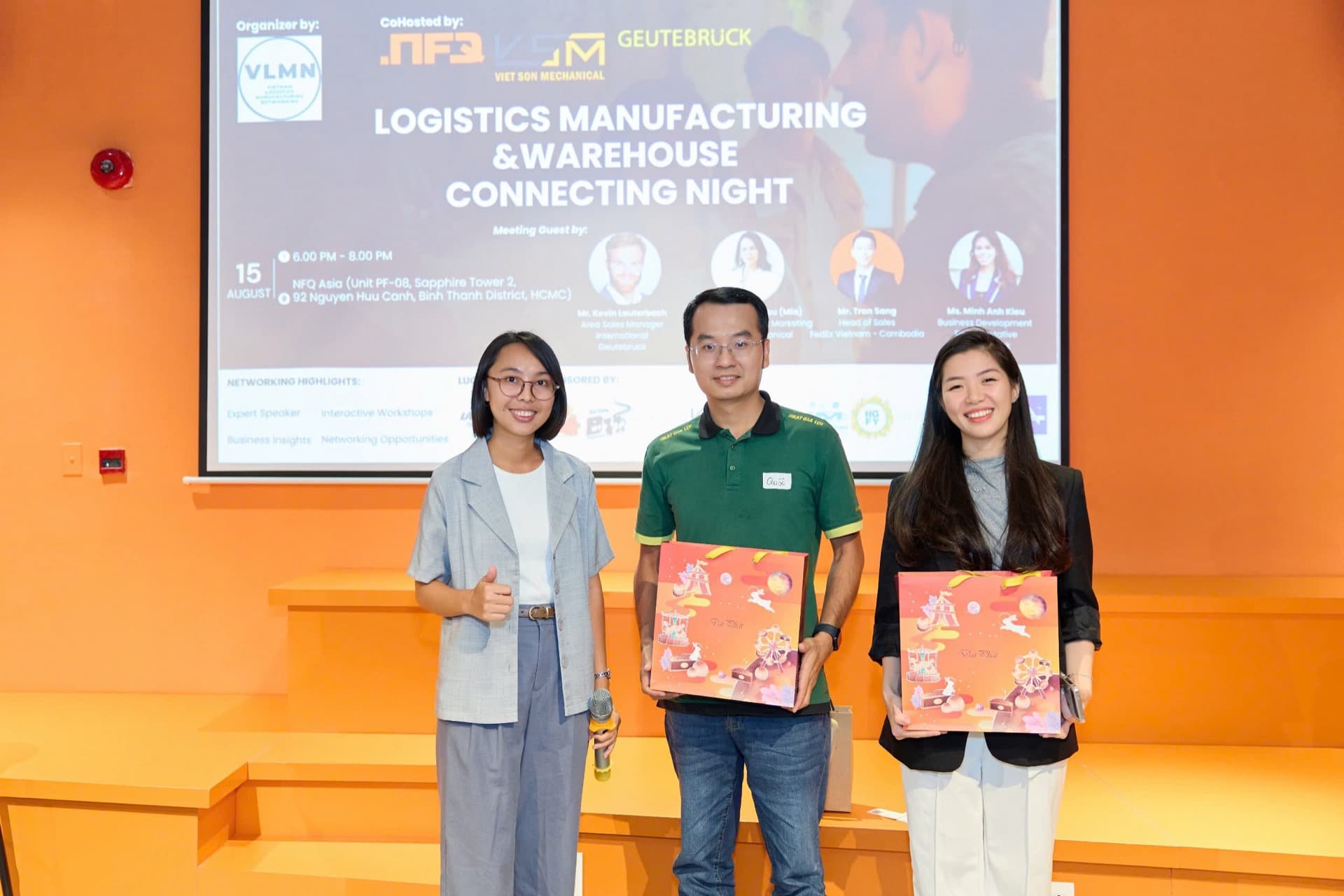 Nfq Logistics Manufacturing Warehouse Connecting Night Event 2