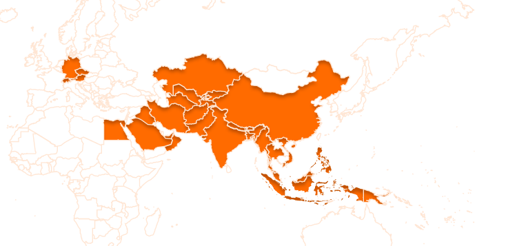 Gradion Regional Footprint