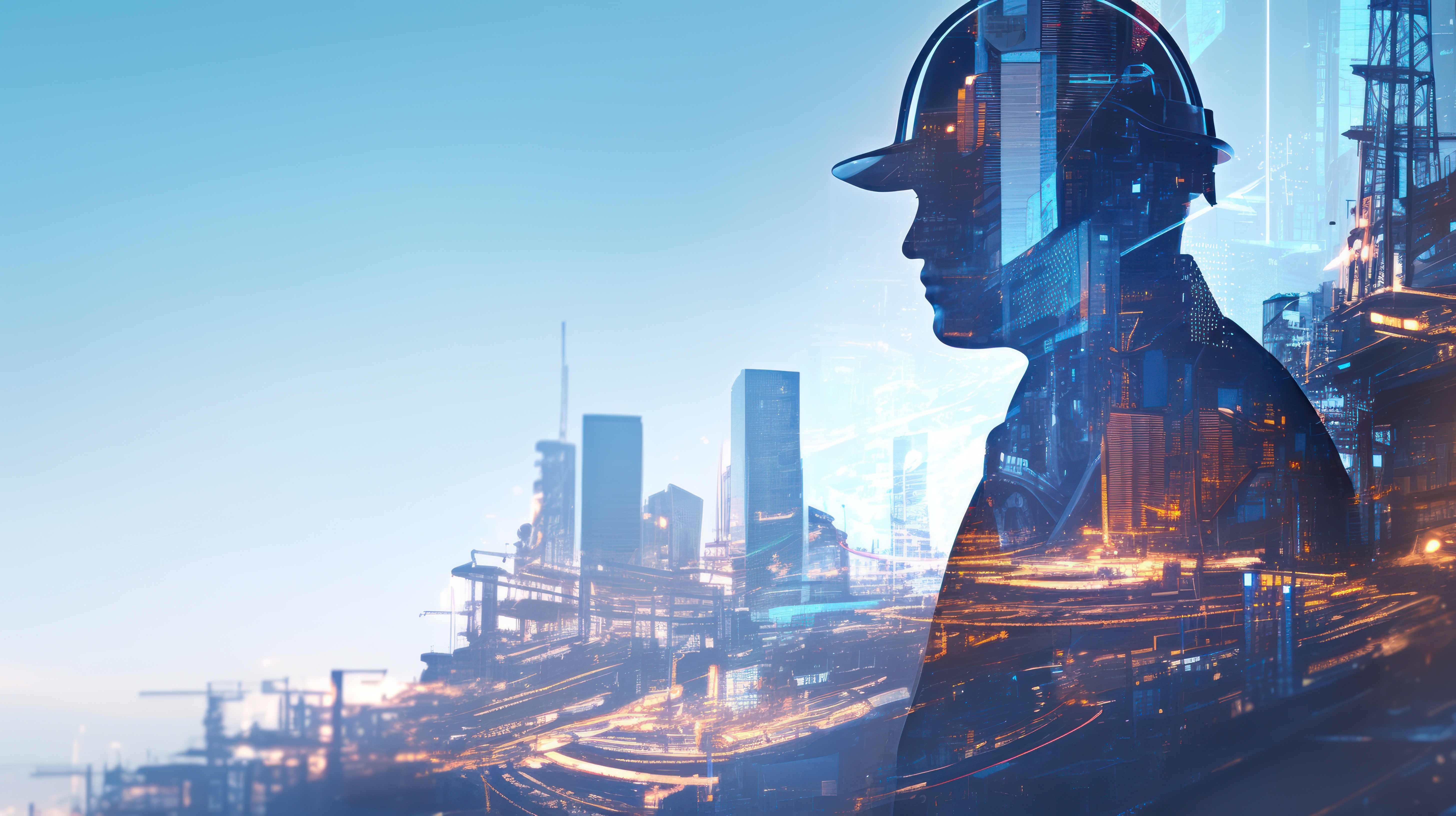 head-construction-worker-with-digital-elements-buildings-fusion-architecture-with-modern